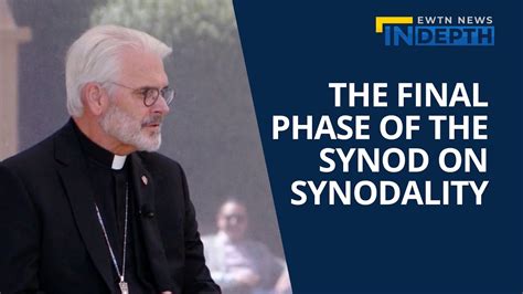 EWTN Vatican Bureau, 2023-10-23 The second full week of the Synod on Synodality has concluded with the appointment of members to the commission to guide the process for the final synthesis document. . Ewtn synod